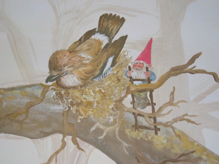 Kabouterkamer a la Rien Poortvliet